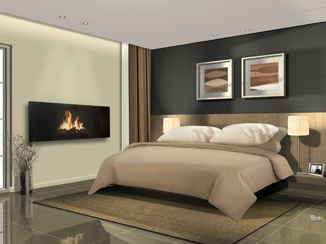 Celsi Puraflame Panoramic Wall Mounted LCD Electric Fire ...